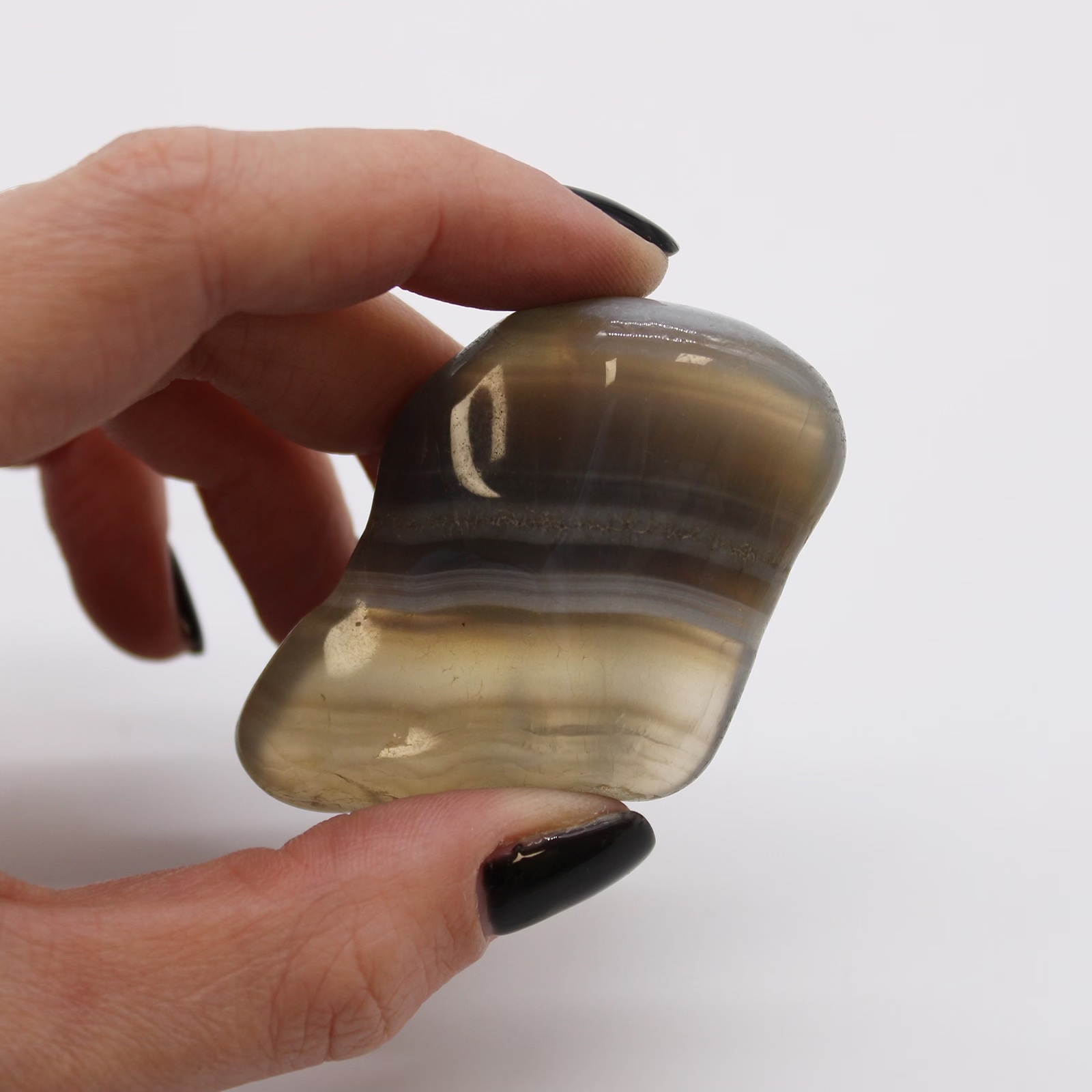 Large Tumble Stones - Grey Agate - Botswana