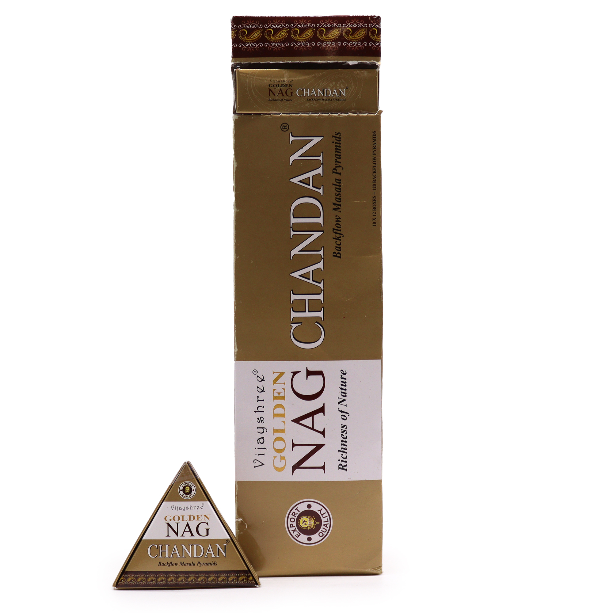 JGN - Chandan Backflow Incense Cones