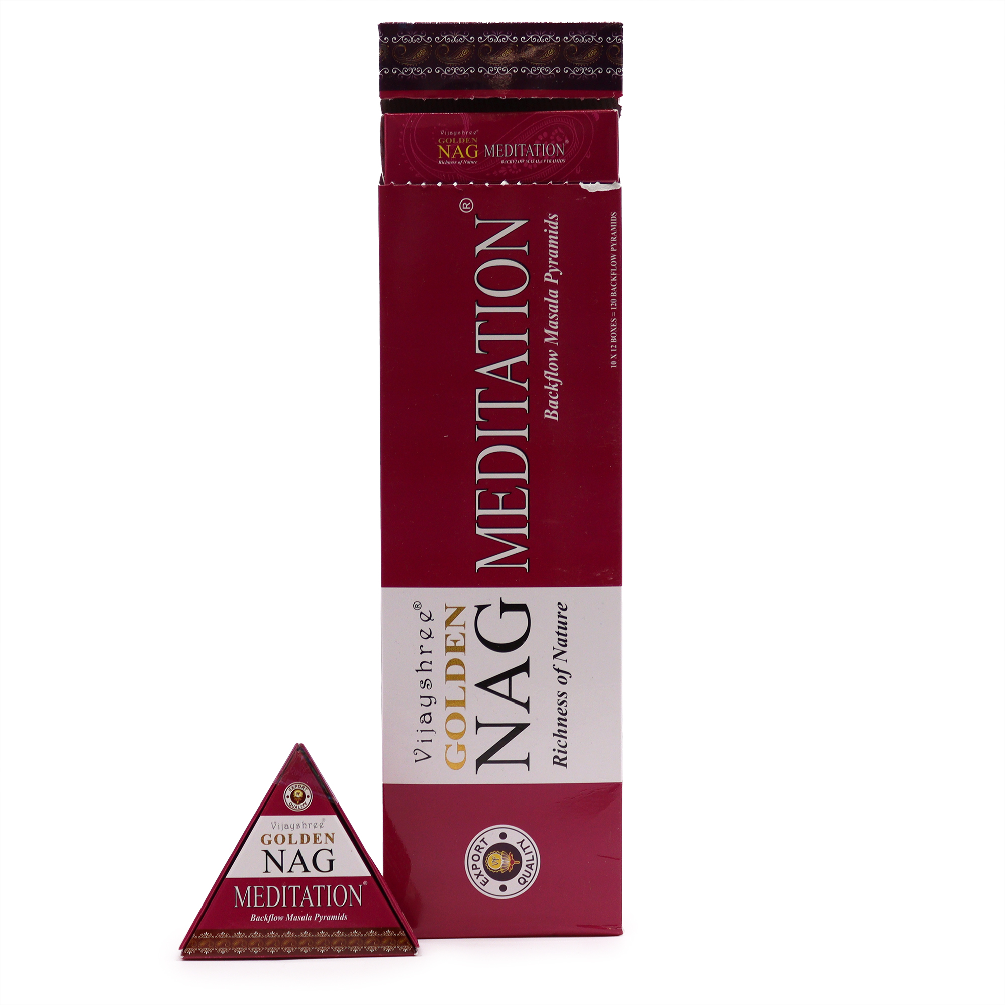 JGN - Meditation Backflow Incense Cones