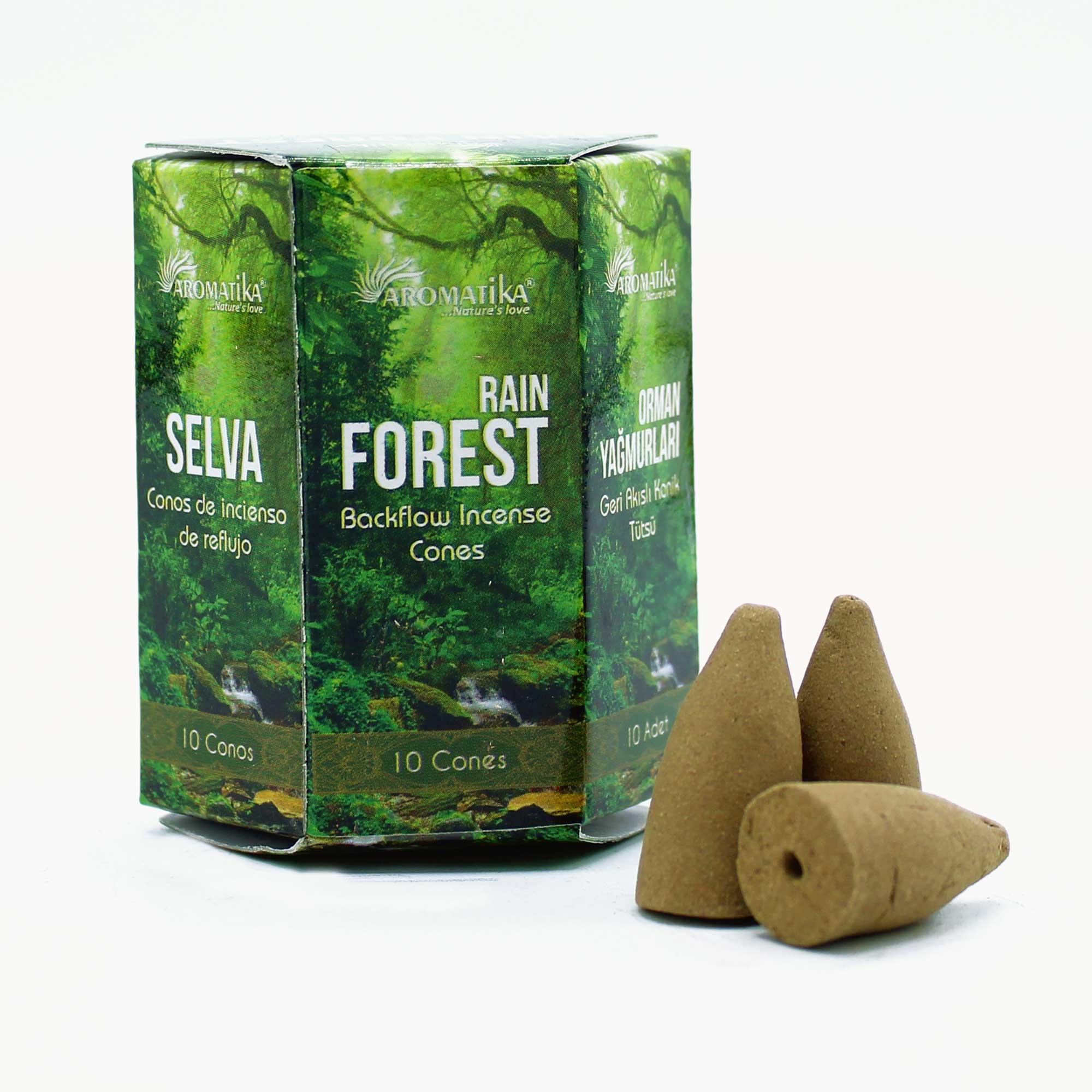 Masala Backflow Incense - Rain Forest