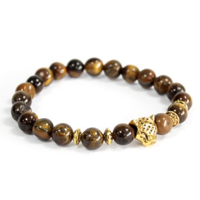 Gold Tiger / Tiger's Eye - Gemstone Bracelet