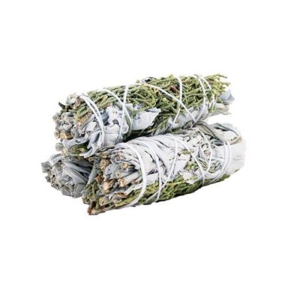 Smudge Stick - White Sage & Juniper 10cm