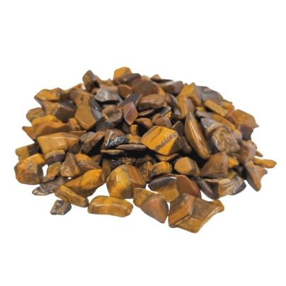 Tiger's Eye Gemstone Chips Bulk - 1KG