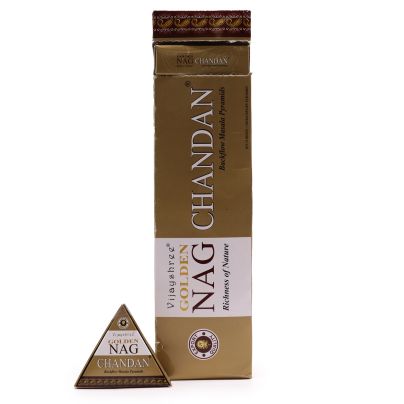 JGN - Chandan Backflow Incense Cones