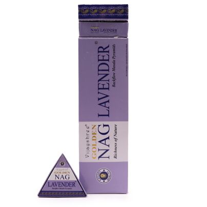 JGN - Lavender Backflow Incense Cones