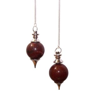 Sphere Pendulums - Red Jasper