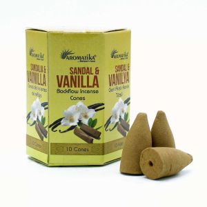 Masala Backflow Incense - Sandalwood & Vanilla