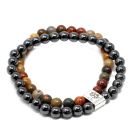 Jasper Magnetic Gemstone Bracelet - Picasso 