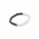 Faceted Gemstone Bracelet - Magnetic Quartz